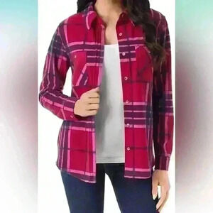 Member's Mark‎ Women's Cozy Button Up Shirt Size XXL